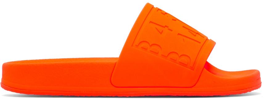 MM6 Maison Margiela Orange Pool Slides