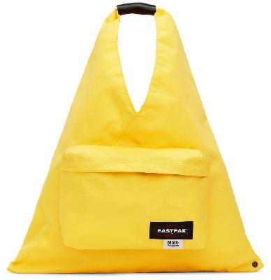 MM6 Maison Margiela Yellow Eastpak Edition Japanese Tote Bag