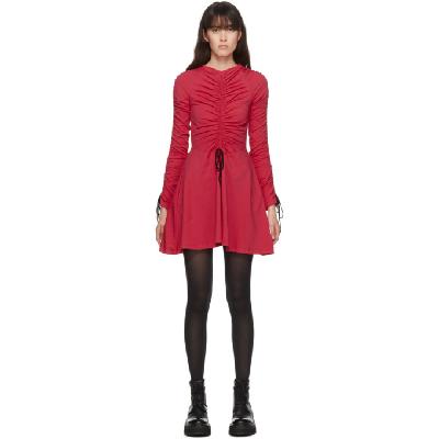 Molly Goddard SSENSE Exclusive Pink Cotton Lola Dress
