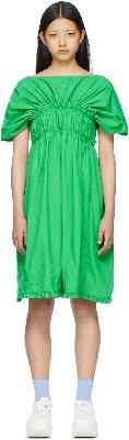 Molly Goddard Green Izadora Dress