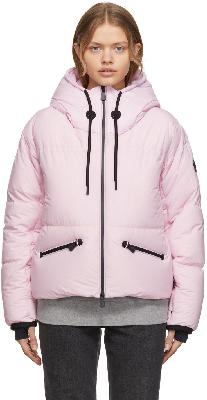 Moncler Grenoble Pink Allesaz Down Jacket