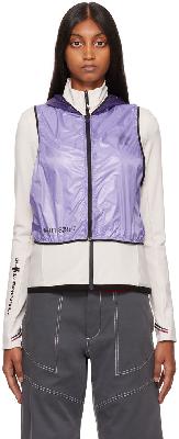 Moncler Grenoble White & Purple 2-In-1 Jacket