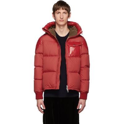Moncler Red Down Eloy Jacket