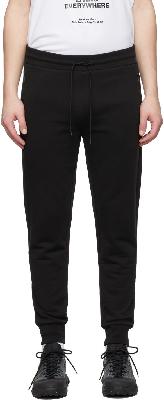 Moncler Black French terry Lounge Pants
