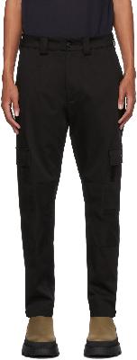 Moncler Black Tapered Cargo Pants
