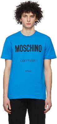 Moschino Blue 'Moschino Couture' T-Shirt