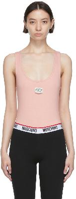 Moschino Pink Cotton Bodysuit