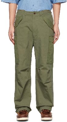 Nanamica Green Ripstop Cargo Pants