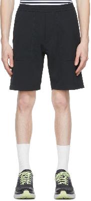 Nanamica Black Polyester Shorts