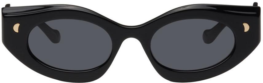 Nanushka Black Leonie Sunglasses