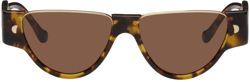 Nanushka Tortoiseshell Daylin Sunglasses