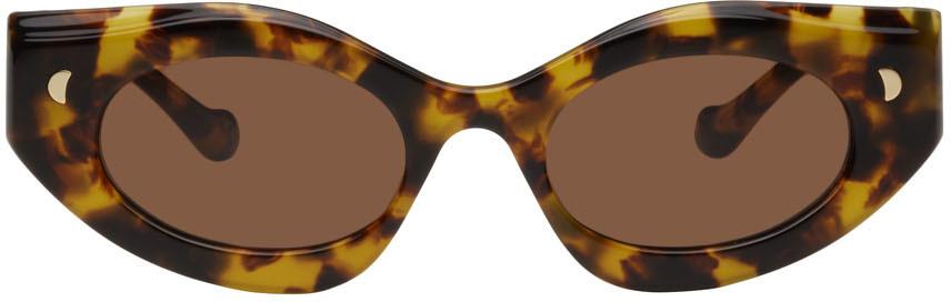 Nanushka Tortoiseshell Leonie Sunglasses