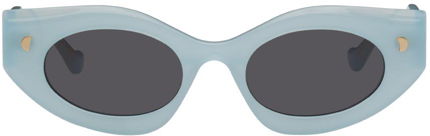 Nanushka Blue Leonie Sunglasses