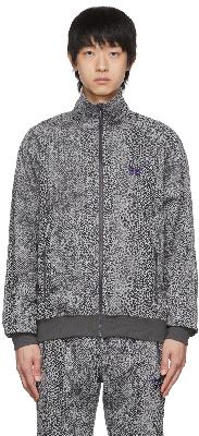 NEEDLES Grey Track Zip-Up Sweatshirt