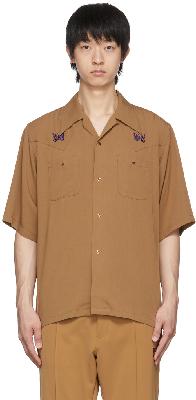 NEEDLES Brown Cowboy One-Up Shirt