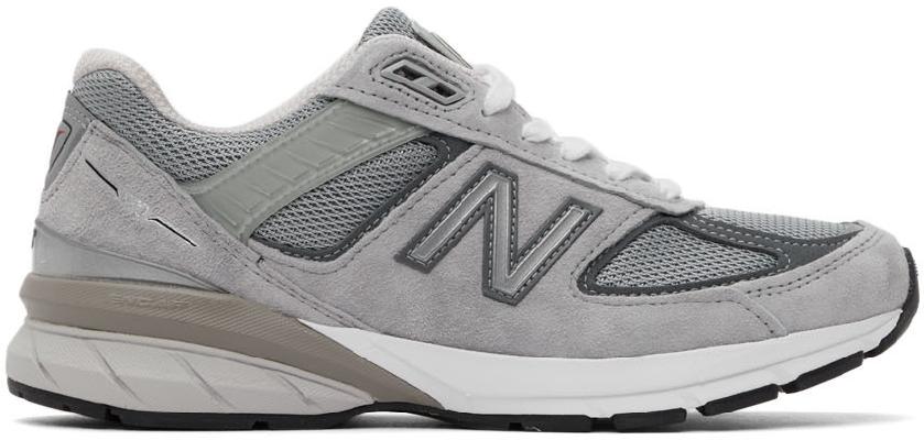 New Balance Grey Made in US 990 v5 Sneakers