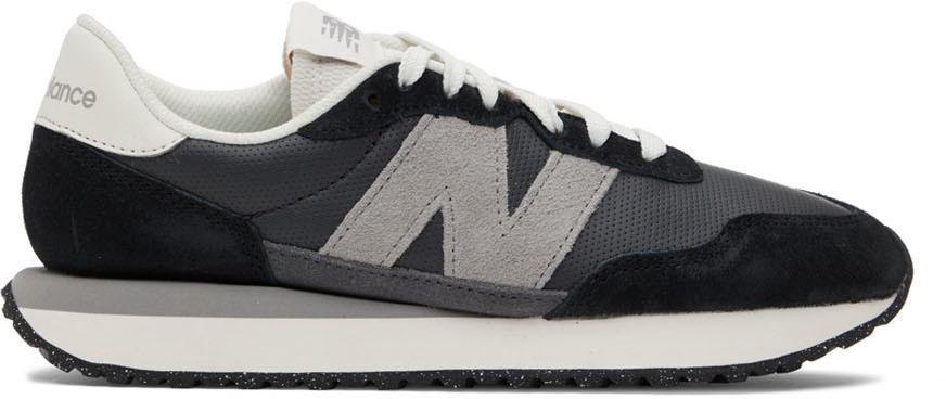 New Balance Black & Gray 237V1 Sneakers