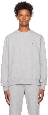 New Balance Gray Made in USA Core Sweatshirt