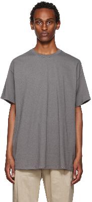 N.Hoolywood Gray Patch T-Shirt