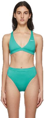 Nike Green Essential Bralette Bikini Top