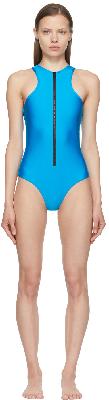Nina Ricci Blue Nylon One-Piece Swimsuit