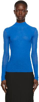 Nina Ricci Blue Transparent Pullover