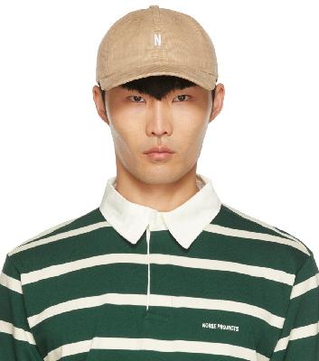 Norse Projects Beige Baby Corduroy Cap