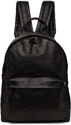 Officine Creative Black OC Pack Backpack