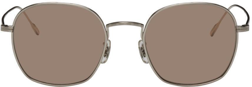 Oliver Peoples Silver Adès Sunglasses