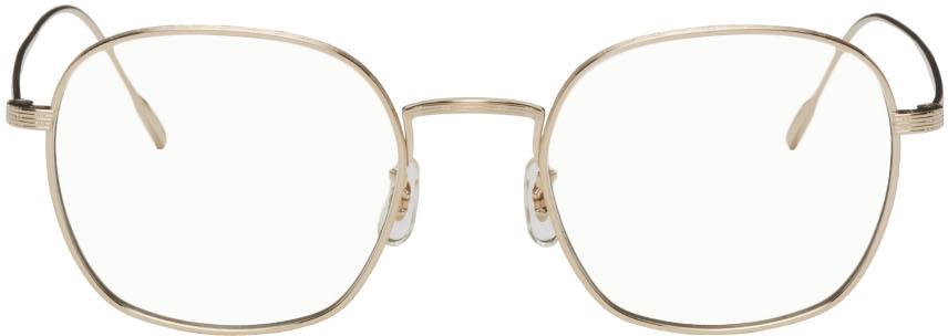 Oliver Peoples Gold Adès Glasses
