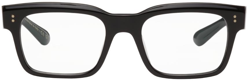 Oliver Peoples Black Hollins Glasses