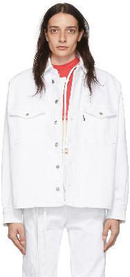 Ottolinger White Oversized Denim Jacket
