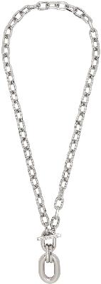 Paco Rabanne Silver XL Link Pendant Necklace