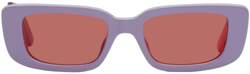 Palm Angels Purple Giorgina Sunglasses