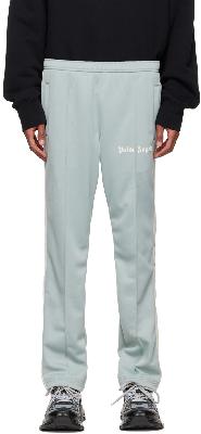 Palm Angels Blue Polyester Lounge Pants