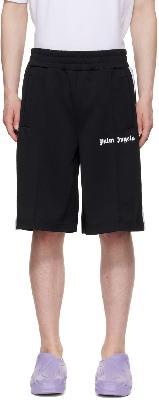 Palm Angels Black Logo Shorts