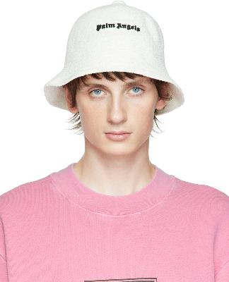 Palm Angels Off-White Bonded Hat