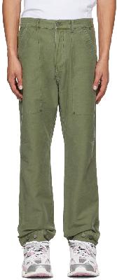 Palm Angels Green Cargo Pants