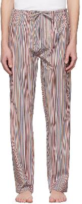 Paul Smith Multicolor Signature Stripe Pyjama Lounge Pants