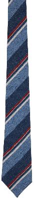 Paul Smith Blue Speckle Stripe Tie
