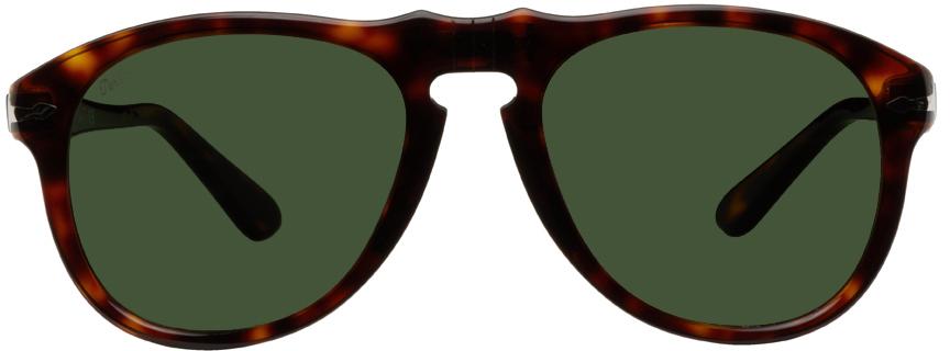 Persol Tortoiseshell Aviator Sunglasses
