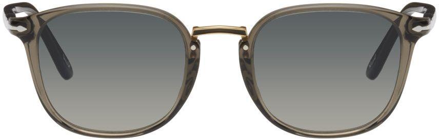 Persol Gray Square Sunglasses