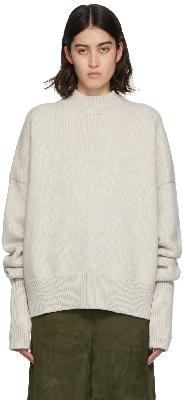 Peter Do Off-White Soso Crewneck Sweater