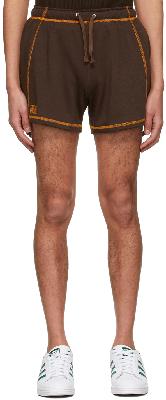 Phlemuns SSENSE Exclusive Brown Polyester Shorts