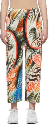 Pleats Please Issey Miyake Multicolor Stormy Trousers