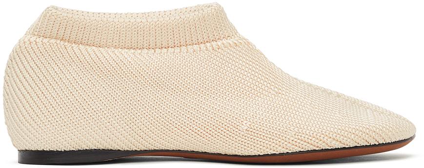 Proenza Schouler Off-White Rondo Knit Slippers