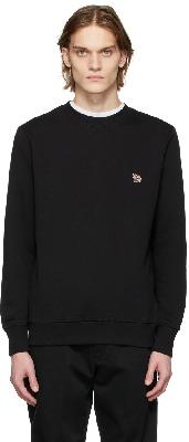 PS by Paul Smith Black Zebra Logo Sweatshirt