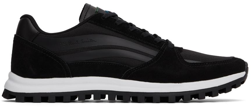 PS by Paul Smith Black Suede Damon Sneakers
