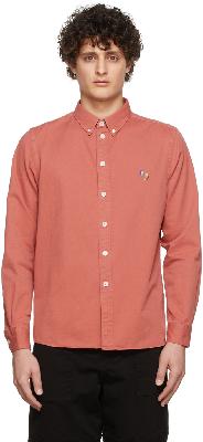 PS by Paul Smith Red Zebra Embroidery Shirt