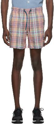 PS by Paul Smith Multicolor Plaid Sport Shorts
